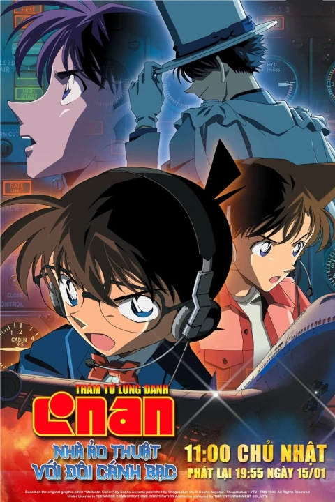 Phim Thám Tử Lừng Danh Conan 8: Nhà Ảo Thuật Với Đôi Cánh Bạc 2004 Thám Tử Lừng Danh Conan 8: Nhà Ảo Thuật Với Đôi Cánh Bạc 2004